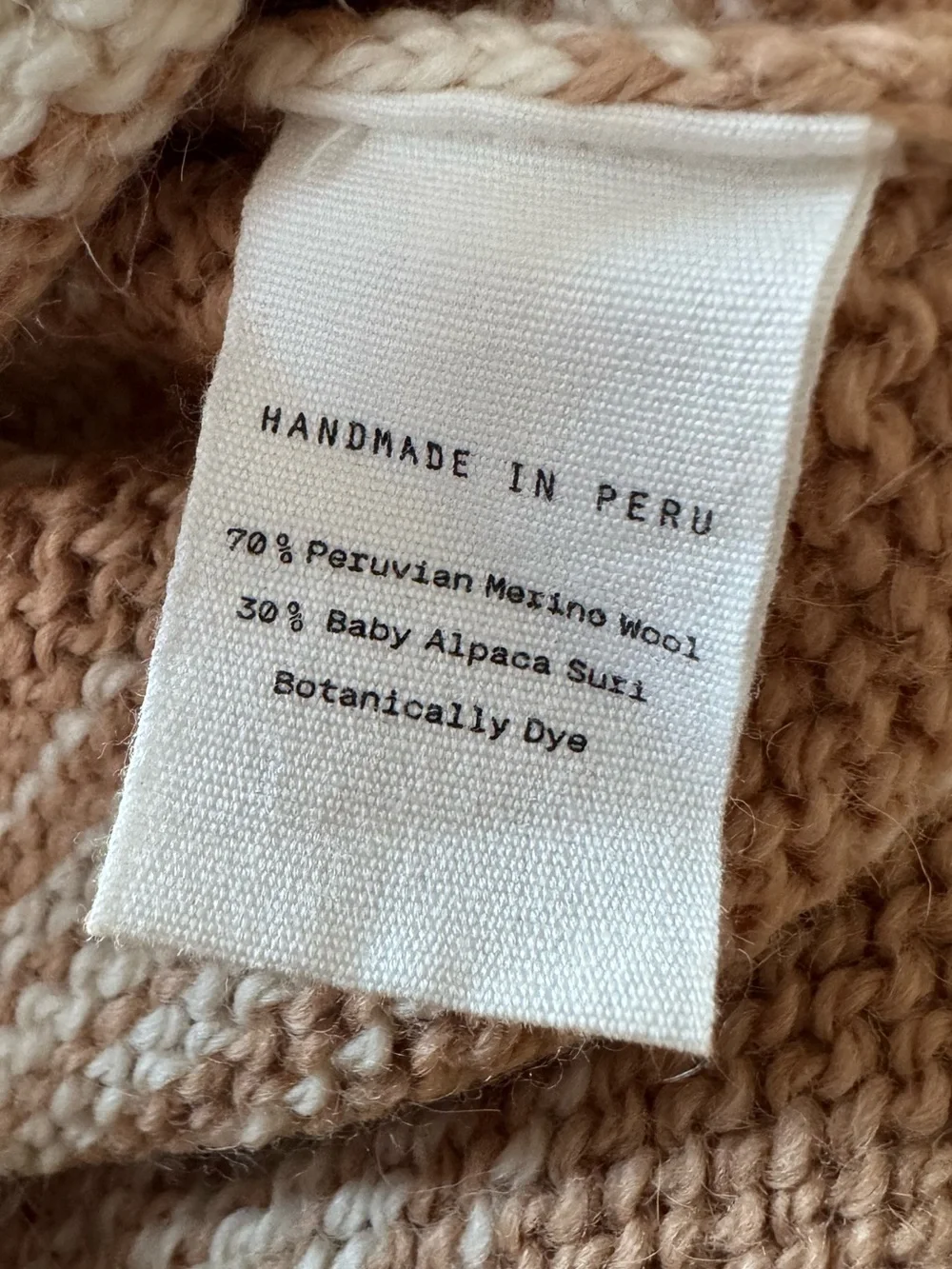 Wild Wawa wool alpaca set 12/18m